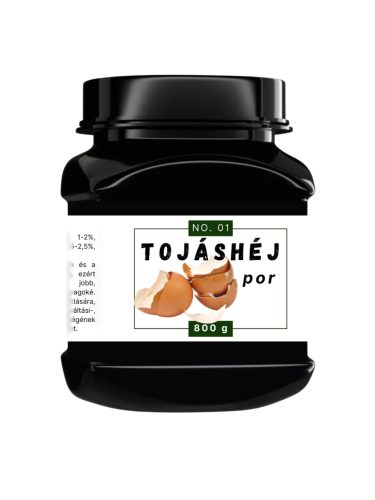 Tojáshéj por 800 g  