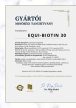 EQUI-BIOTIN 30 – pata és szőrminőség, 2400 gramm