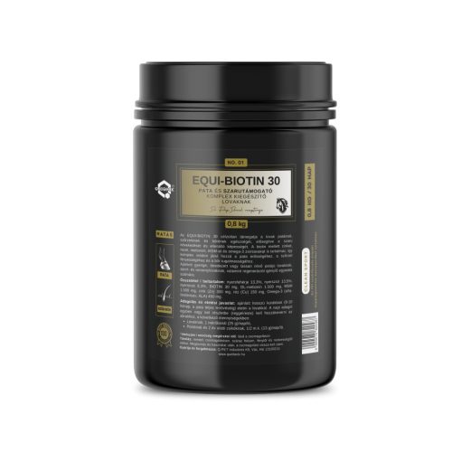 EQUI-BIOTIN 30 – pata és szőrminőség, 800 gramm